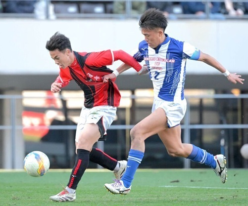 矢板中央、日章学園下し3回戦進出 FW高岡伶颯は2戦連発の大会4得点も2回戦で散る