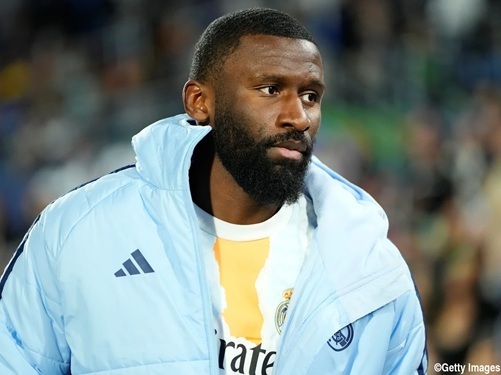 レアルDFリュディガー、審判に物を投げ6試合の出場停止に…負傷中のため大きな影響なし