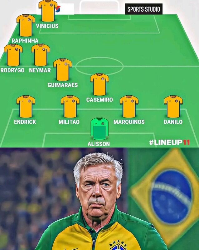 【悲報】ブラジル代表がアンチェロッティ監督の招へいを断念…個人間合意に達するもレアルが早期退任望まず交渉打ち切りにwwwwwww