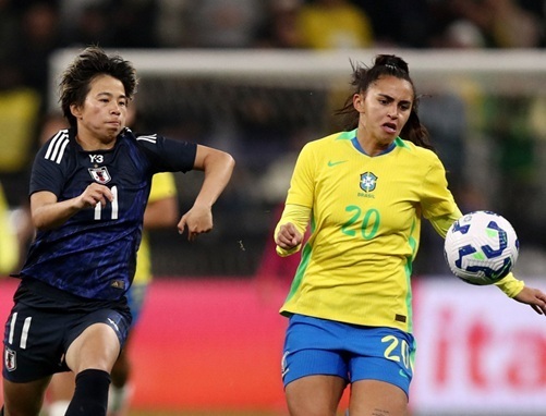 なでしこジャパン、3失点でブラジルに敗戦 清家が1点返す ニールセン体制初黒星