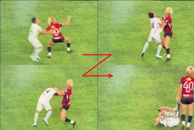 【悲報】鹿島の問題児FW鈴木優磨さん、相手選手の首と頭を掴んで叩き落されてしまう…