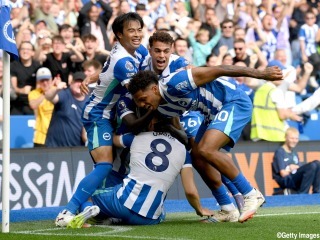 外国人「脱帽だ」三笘薫、劇的決勝ゴールをアシスト!優勝候補マンC撃破でリーグ戦初勝利!【海外の反応】