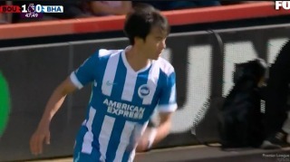 英国人「魔法が炸裂した」三笘薫、待望の今季初ゴール!現地サポから称賛続出!【海外の反応】