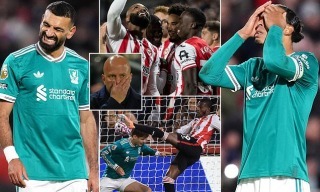 外国人「危機だ」リバプール、屈辱のプレミア4連敗..遠藤航の起用を求める海外ファンも!【海外の反応】