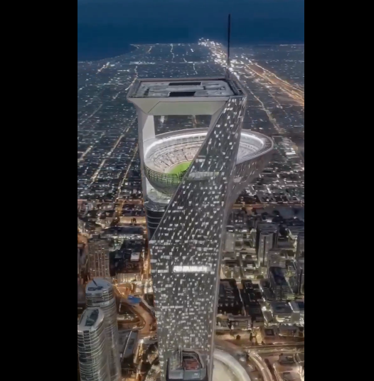 【画像】サウジアラビアがこれから作ろうとしてるサッカースタジアムがヤバすぎるwwwwwwwwwwwww