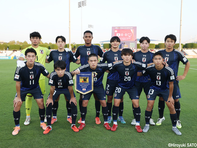 【朗報】サッカーU17日本代表、ガチで強い…マギージェラニー蓮のポストに、元砂晏翔仁ウデンバとメンディーサイモン友の守備 フィジカルで圧倒wwwwwww