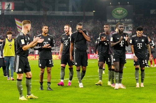 バイエルン、公式戦連勝は「16」でストップ!ディアス超絶弾&ケインATヘッド弾で2度追い付きウニオンと2-2ドロー