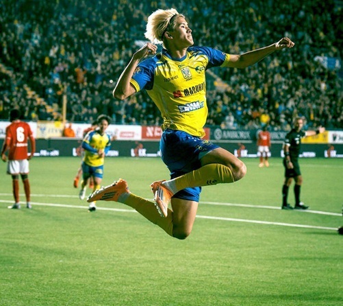 日本代表初招集の後藤啓介、決勝ゴール!GK小久保は無失点!シントトロイデンはスタンダールに1-0勝利し2連勝