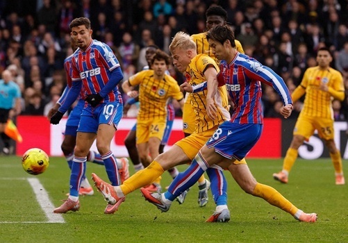 鎌田大地、先発し見せ場作るも…C・パレスは三笘欠場のブライトンと0-0ドロー(関連まとめ)