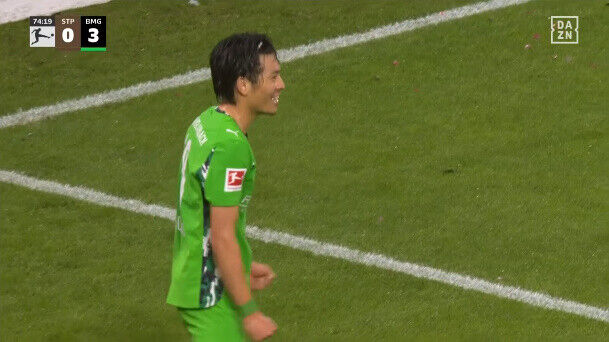 【速報/動画】ボルシアMG町野修斗さん、遂にブンデス初ゴールキターー!!wwwwwwww